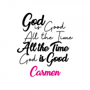 P348 - God is good all the time